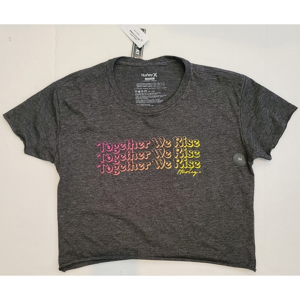 Hurley t shirt medium Women Gray